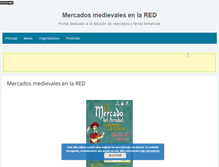 Tablet Screenshot of demercadosmedievales.info